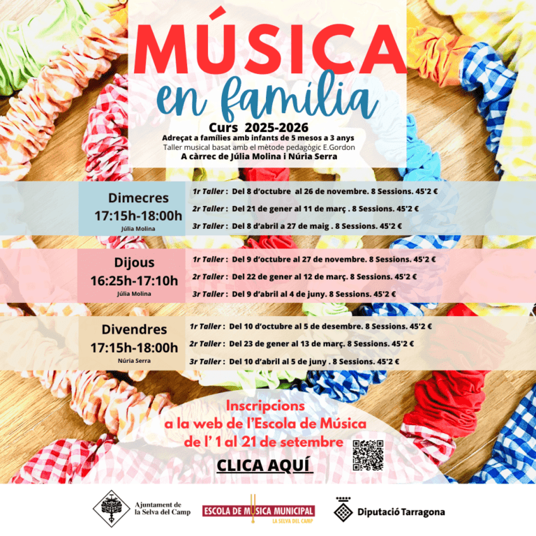Música en família 25-26(Publicació d'Instagram)