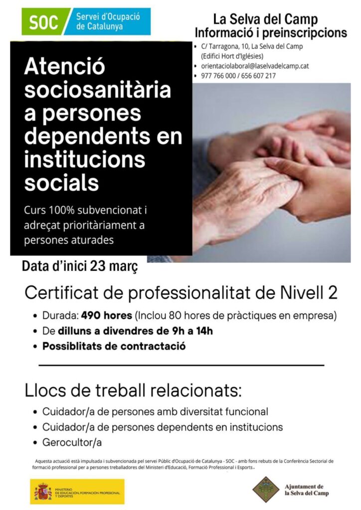 cartell sosiosanitari març 2026