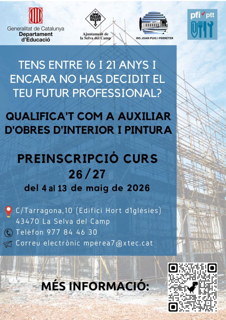 cartell PTT Selva 2026 web